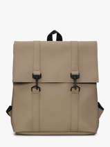 Msn Bag Mini - Rugzak 1 Compartiment Rains Beige city 13310